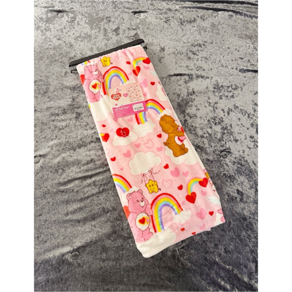 Care Bears Valentines Day Blanket